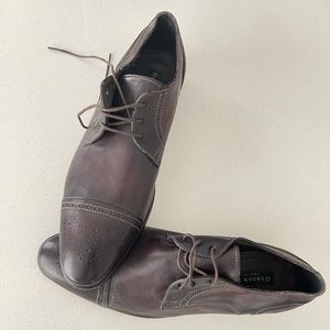 Gordon Rush Mens Brown Dress Shoes . Size Eur 42.5 / 9.5US